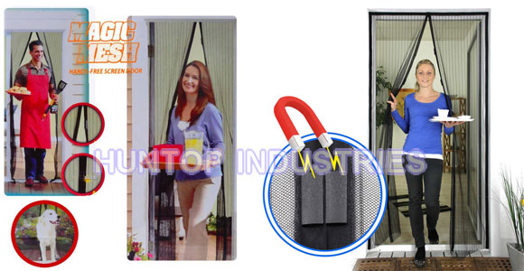 Magic Mesh Hands Free Screen Door